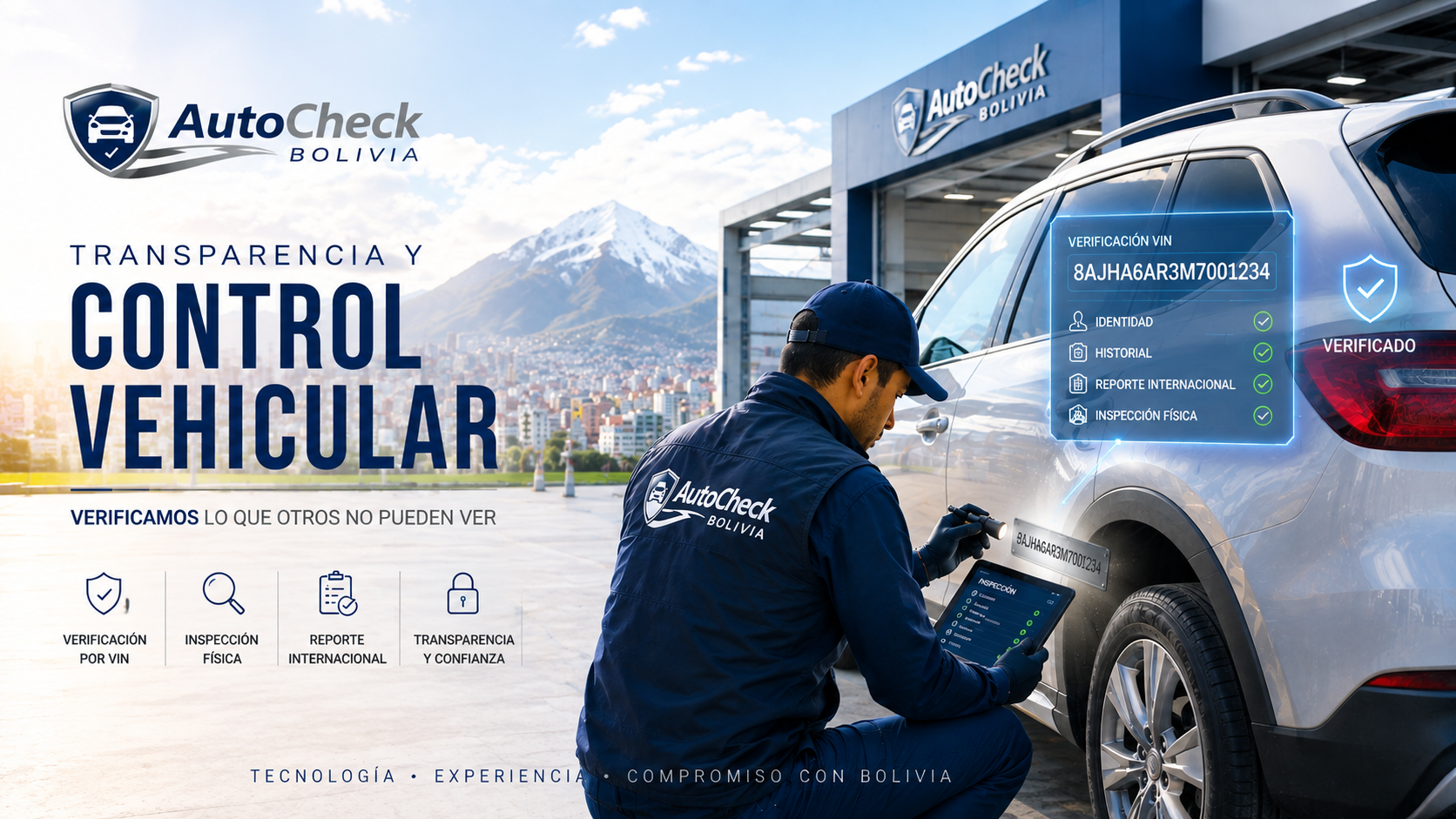 Toyota Hilux en el Altiplano boliviano